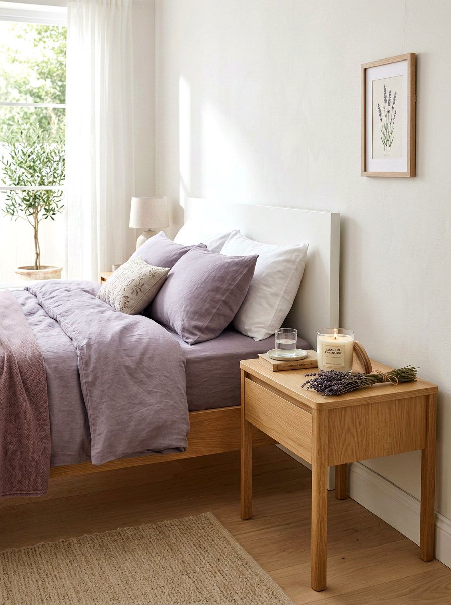 Lavender Scented Jar - 25 Spring DIY Candle Ideas