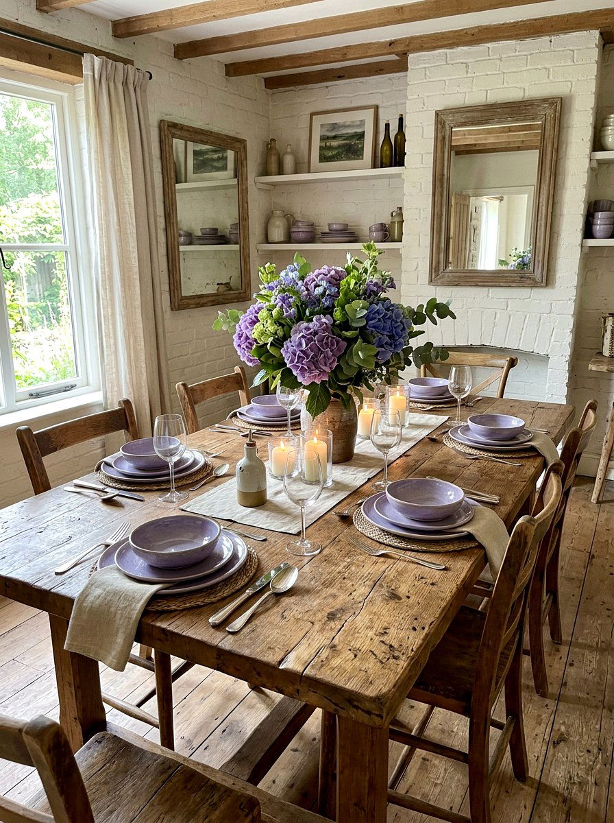 Lavender Stoneware Sets - 25 Spring Dinnerware Ideas