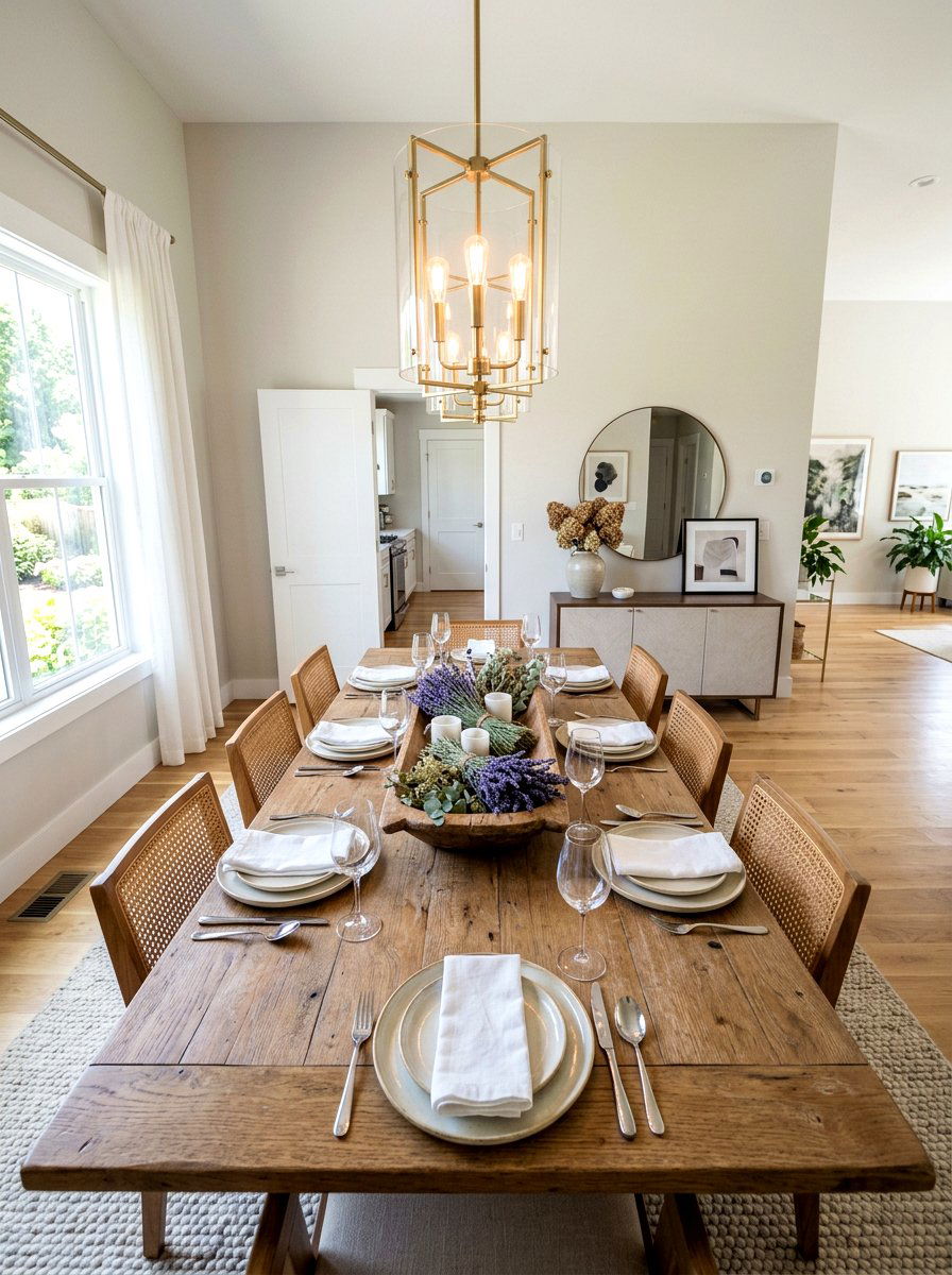 Lavender Table Centerpiece - 25 Spring Dried Lavender Decor Ideas