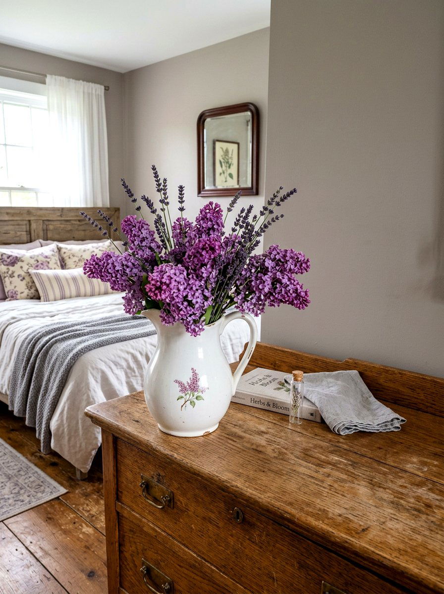 Lavender and Lilac Mix - 25 Spring Flower Bouquet Ideas