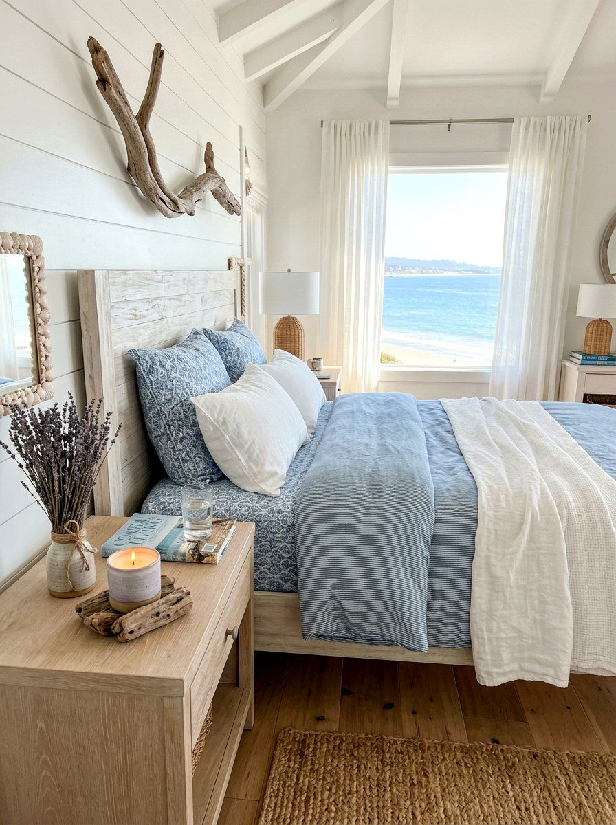 Lavender driftwood candle - 25 Spring Scented Candle Ideas