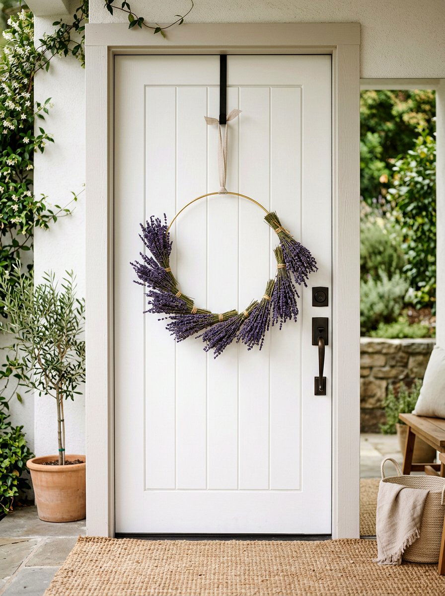 25 Spring Wreath Craft Ideas to Brighten Your Front Door