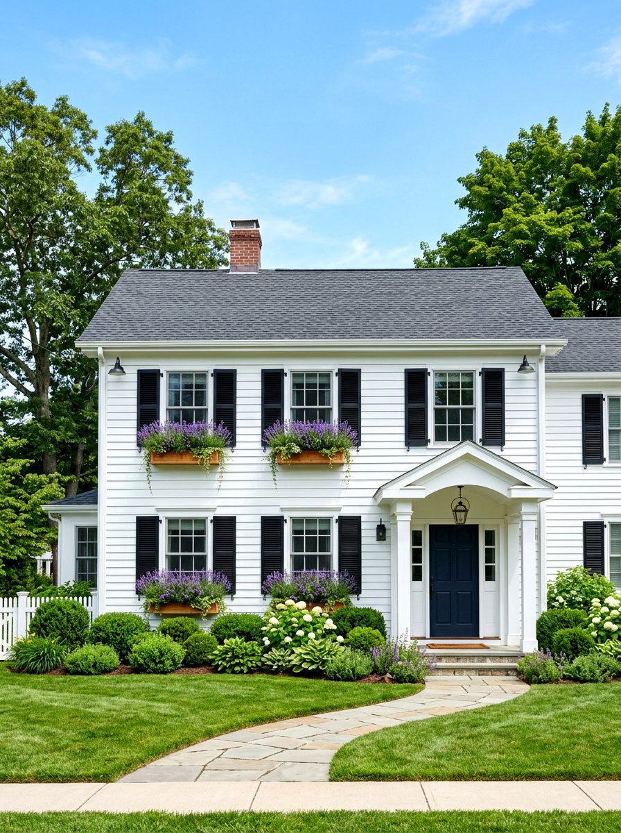 Lavender window box flowers - 25 Spring Lavender Decor Ideas