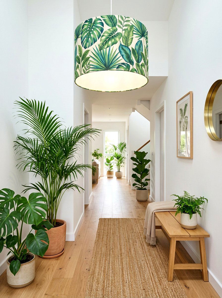 Leaf Lamp Shade - 25 Spring Lamp Shade Ideas