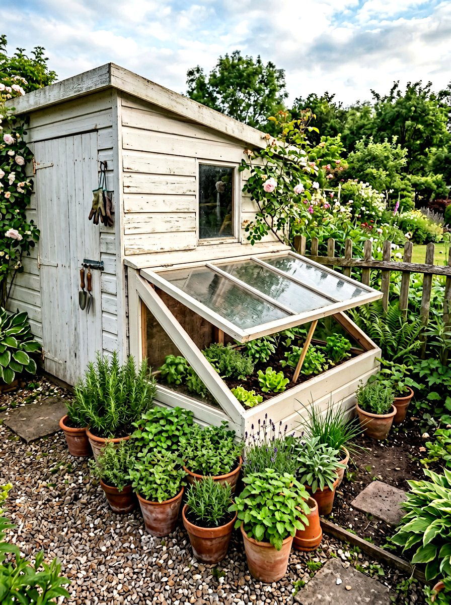 Lean To Cold Frame - 25 Spring Cold Frame Decor Ideas