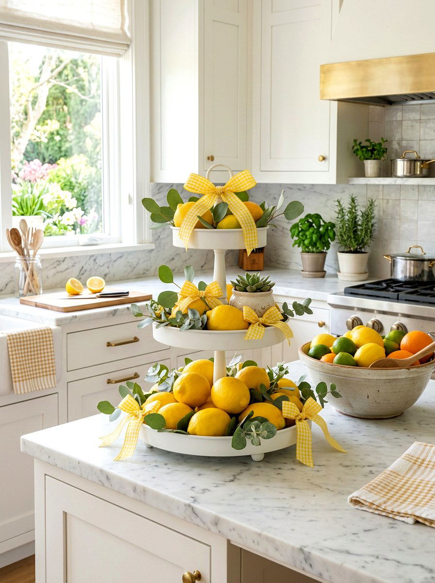 25 Beautiful Spring Tiered Tray Decor Ideas for Your Table