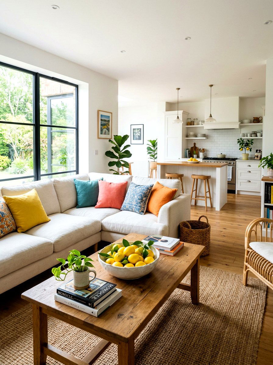 Lemon Bowl Centerpiece - 25 Spring Coffee Table Decor Ideas