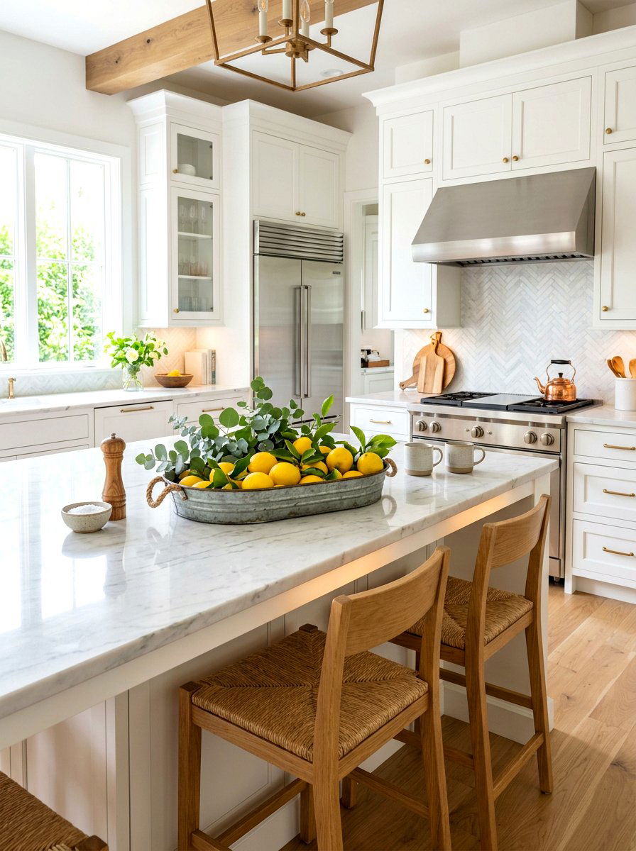 25 Spring Round Tray Decor Ideas for Coffee Table Styling