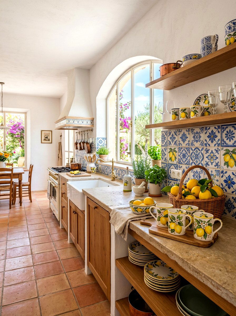 Lemon Print Mugs - 25 Spring Mug Ideas