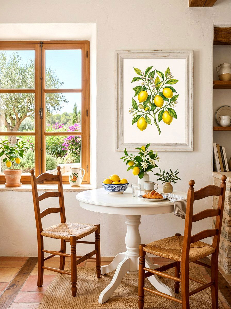 Lemon Tree Branch - 25 Spring Printable Art Ideas
