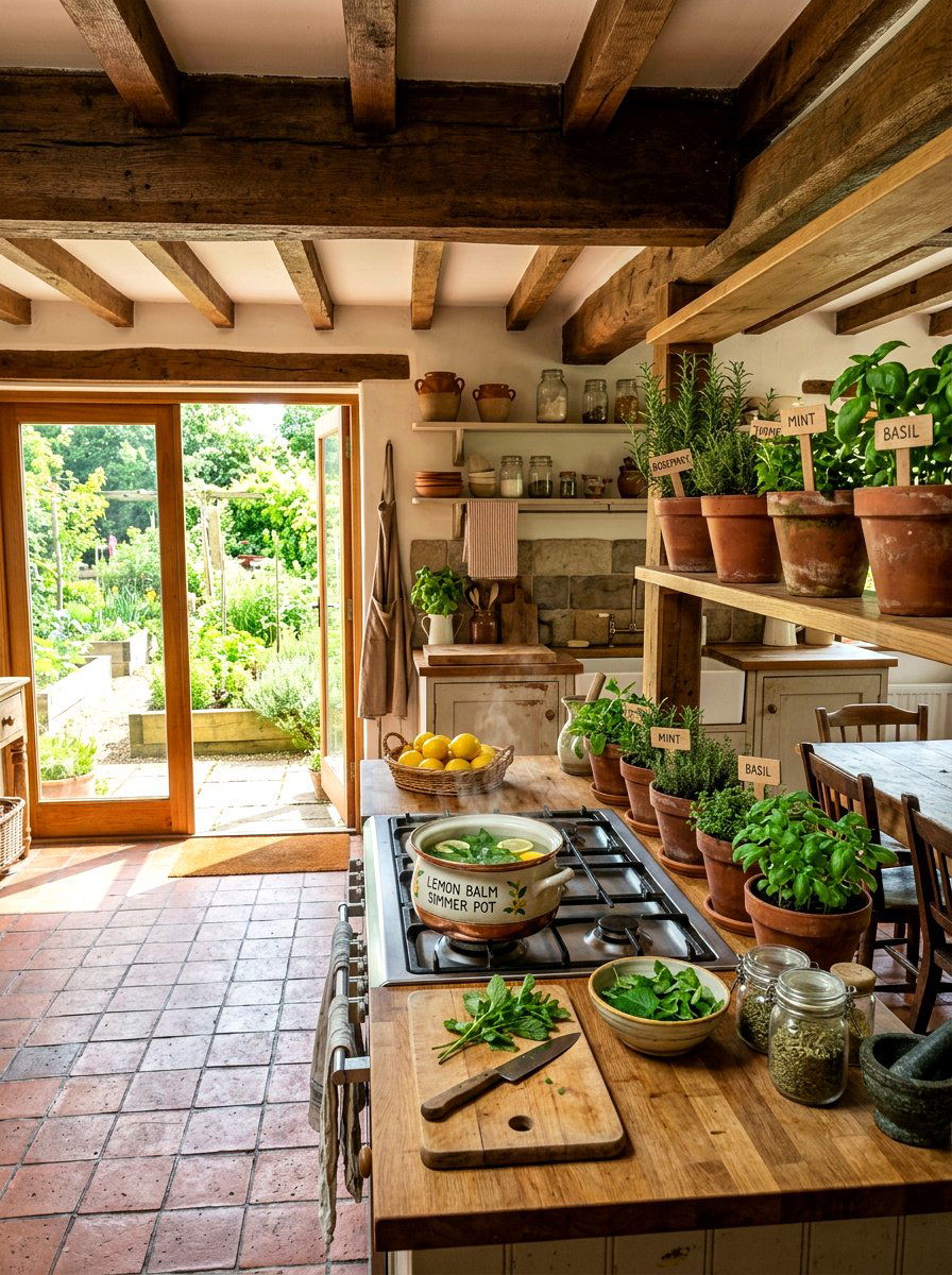 Lemon balm simmer pot - 25 Spring Simmer Pot Ideas