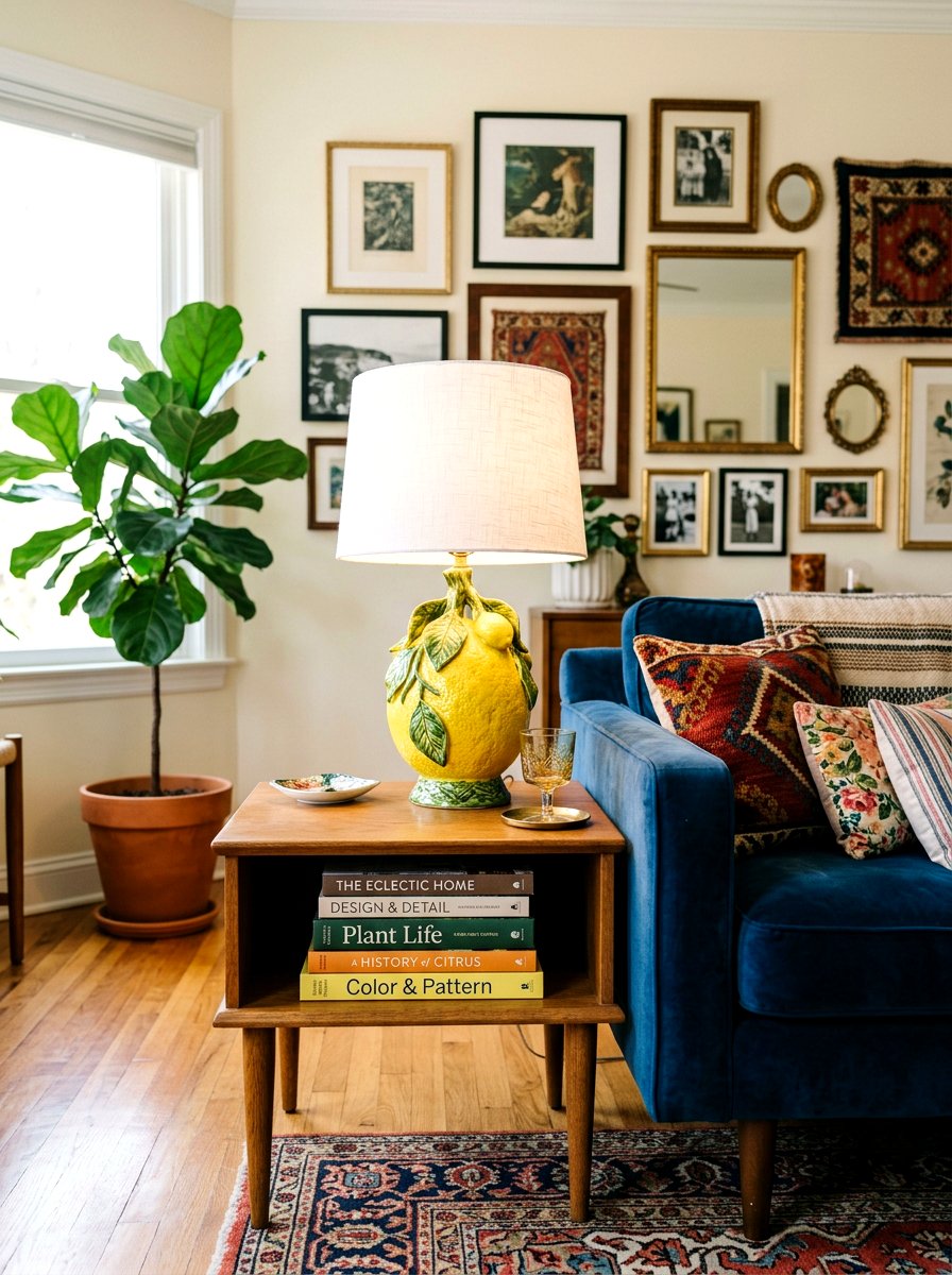 Lemon table lamp base - 25 Spring Lemon Decor Ideas