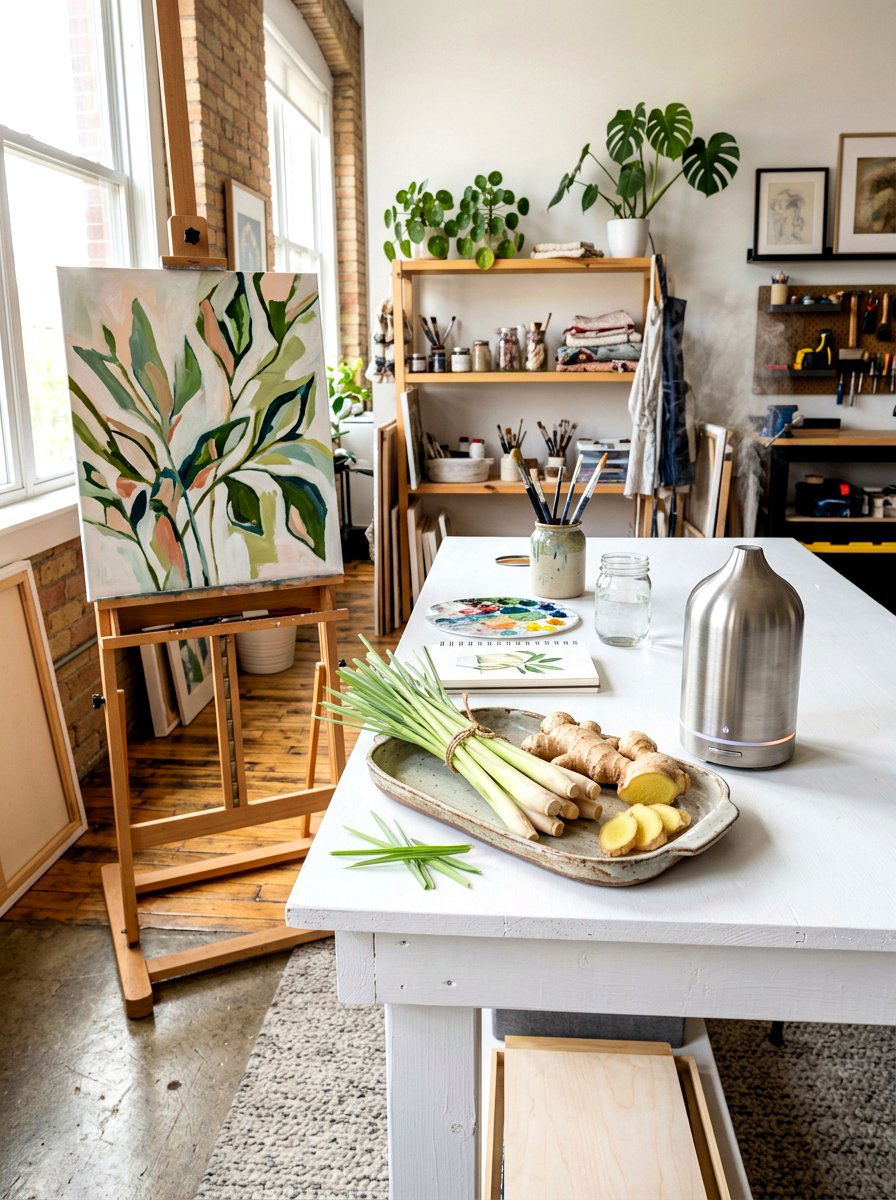 Lemongrass and ginger diffuser blend - 25 Spring Diffuser Blend Ideas