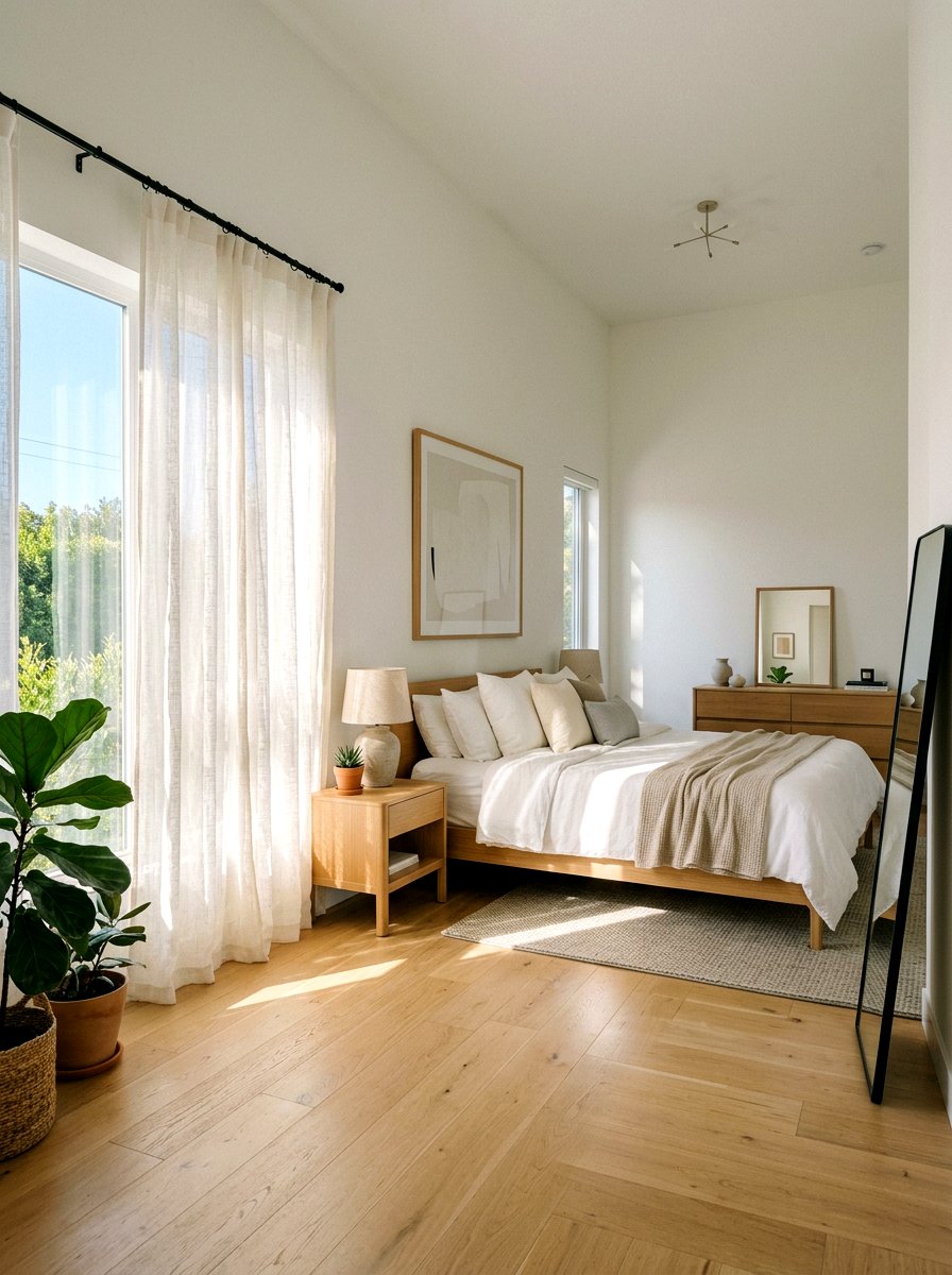 Light Filtering Curtains - 25 Spring Real Estate Staging Ideas