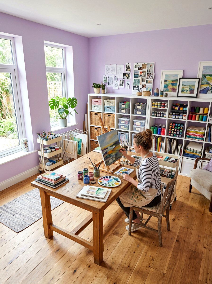 Light Lilac Studio - 25 Spring Pastel Decor Ideas