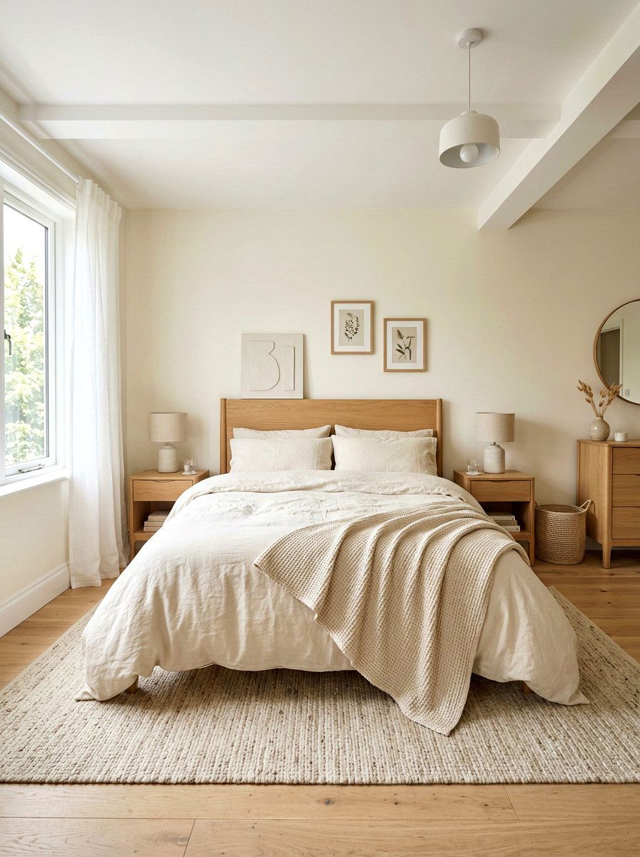 Light Linen Bedroom - 25 Spring Boutique Decor Ideas