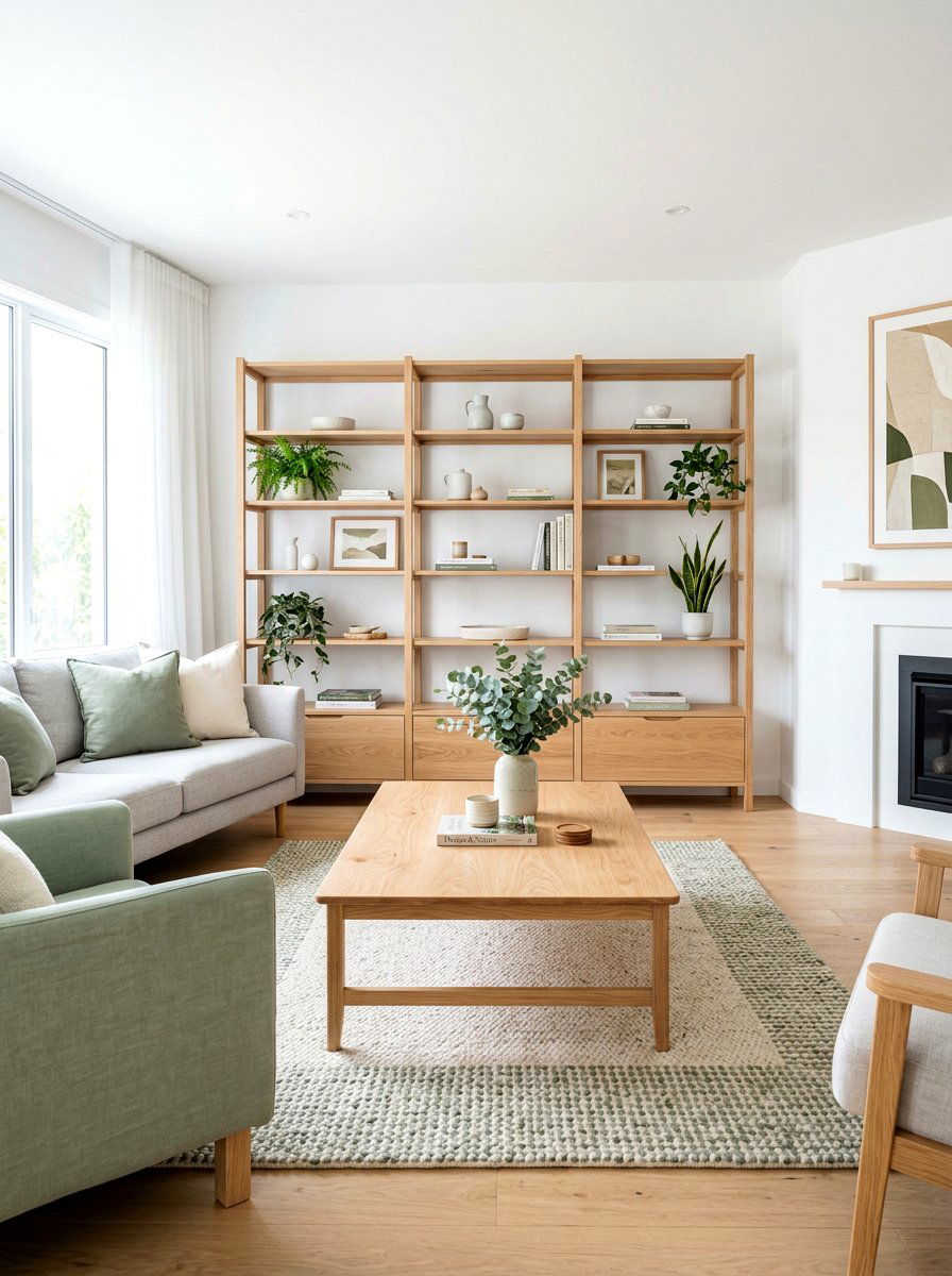 Light Wood Furniture - 25 Spring Mobile Home Decor Ideas