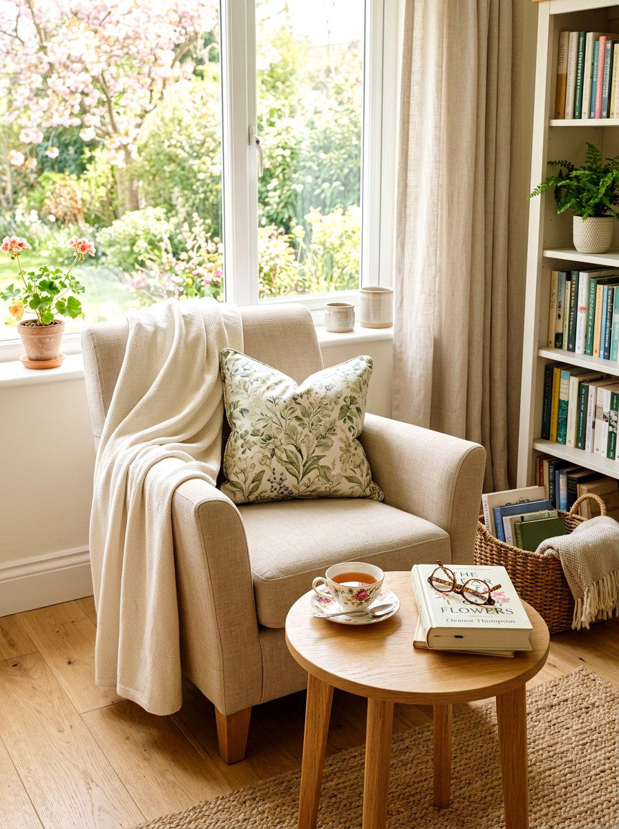 Light cotton throw - 25 Spring Budget Decor Ideas