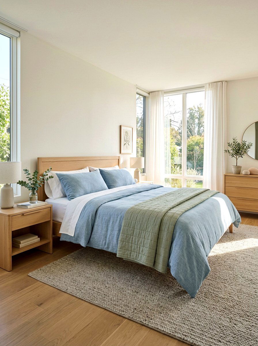 Lightweight Bedding - 25 Spring Refresh Ideas for Home