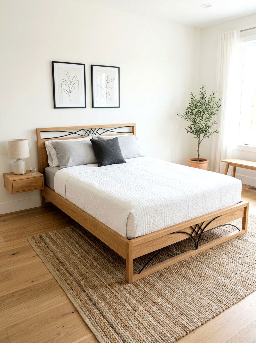 Lightweight Cotton Quilt - 25 Spring Bed Frame Decor Ideas