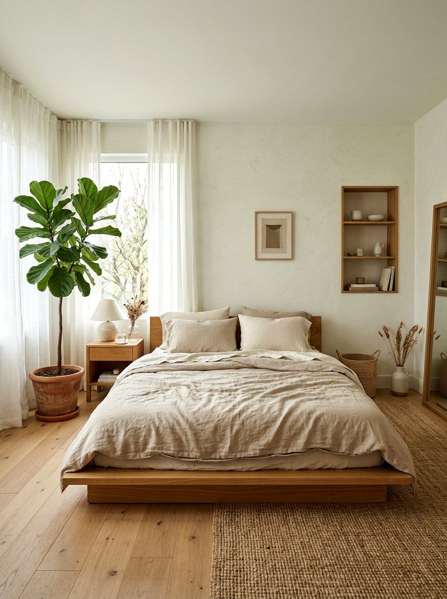 Lightweight Linen Sheets - 25 Spring Bedroom Refresh Ideas