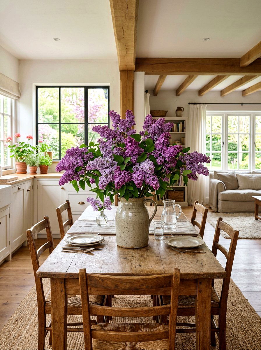 Lilac Branch Arrangement - 25 Spring Branch Arrangement Ideas