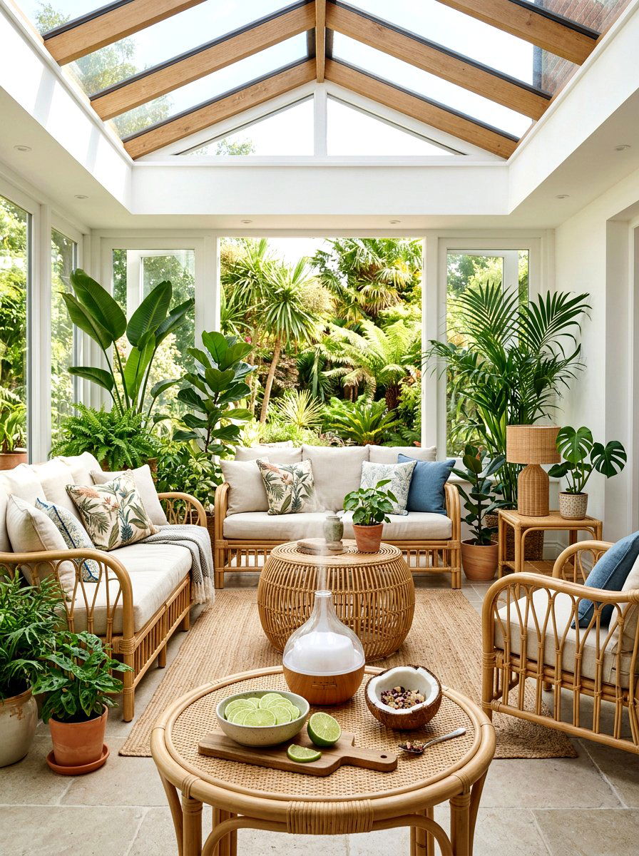 Lime and coconut tropical spring - 25 Spring Diffuser Blend Ideas