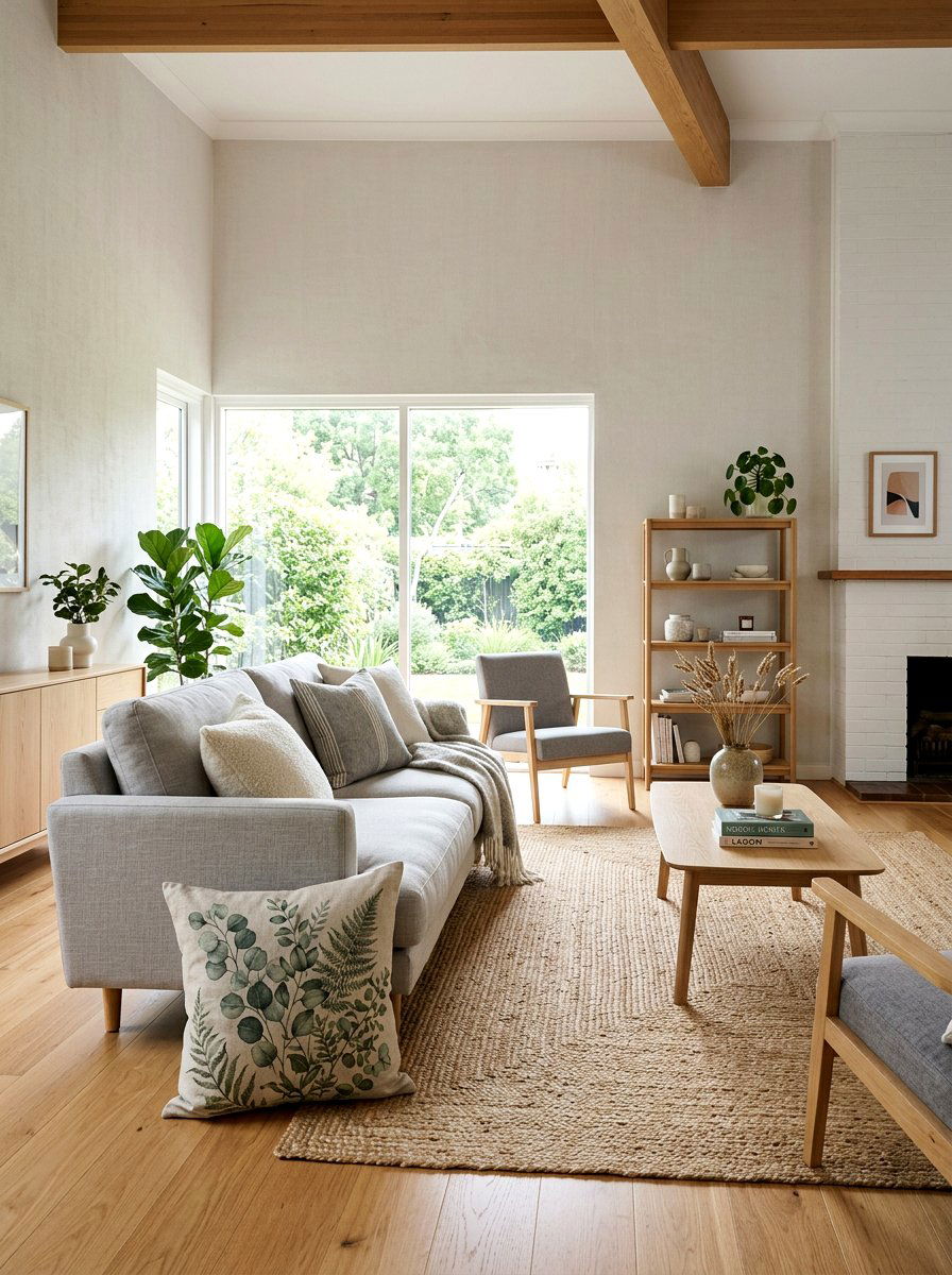 Linen Botanical Throw Cushion - 25 Spring Floral Pillow Ideas