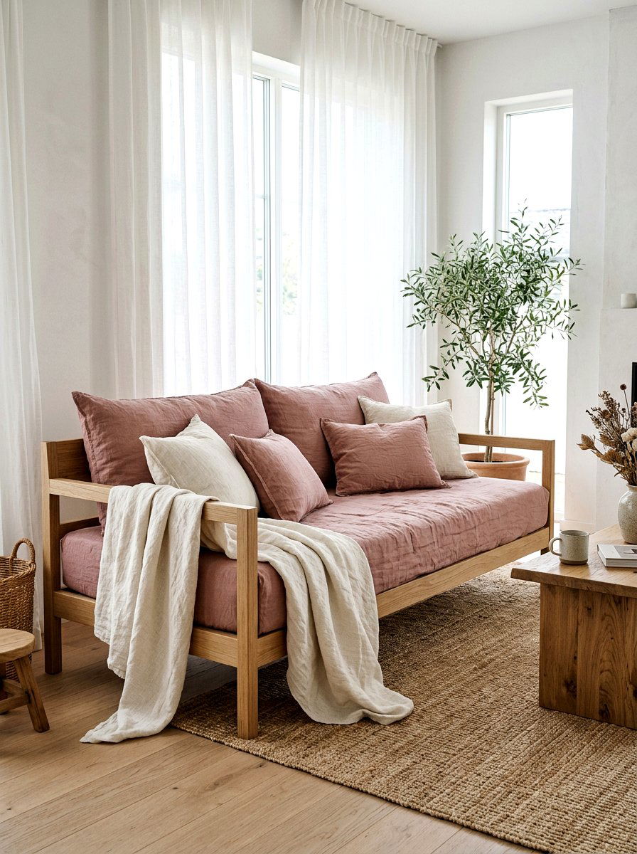 Linen Daybed Covers - 25 Spring Daybed Decor Ideas