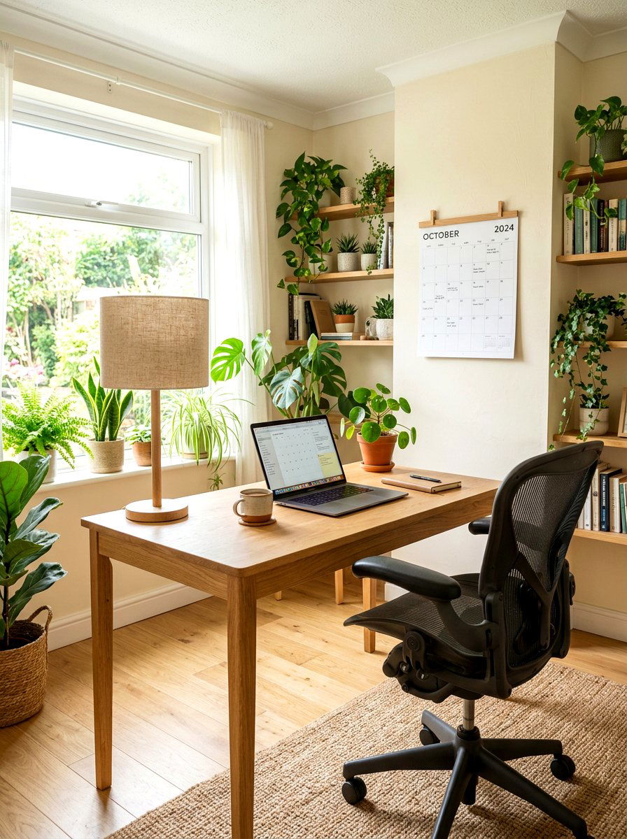 Linen Lamp Shade - 25 Spring Lamp Shade Ideas