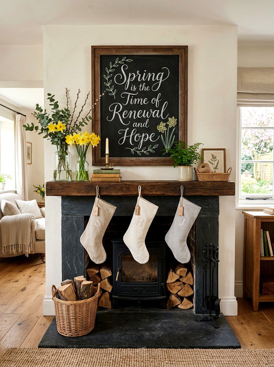 25 Creative Spring Chalkboard Sign Ideas for Your Entryway