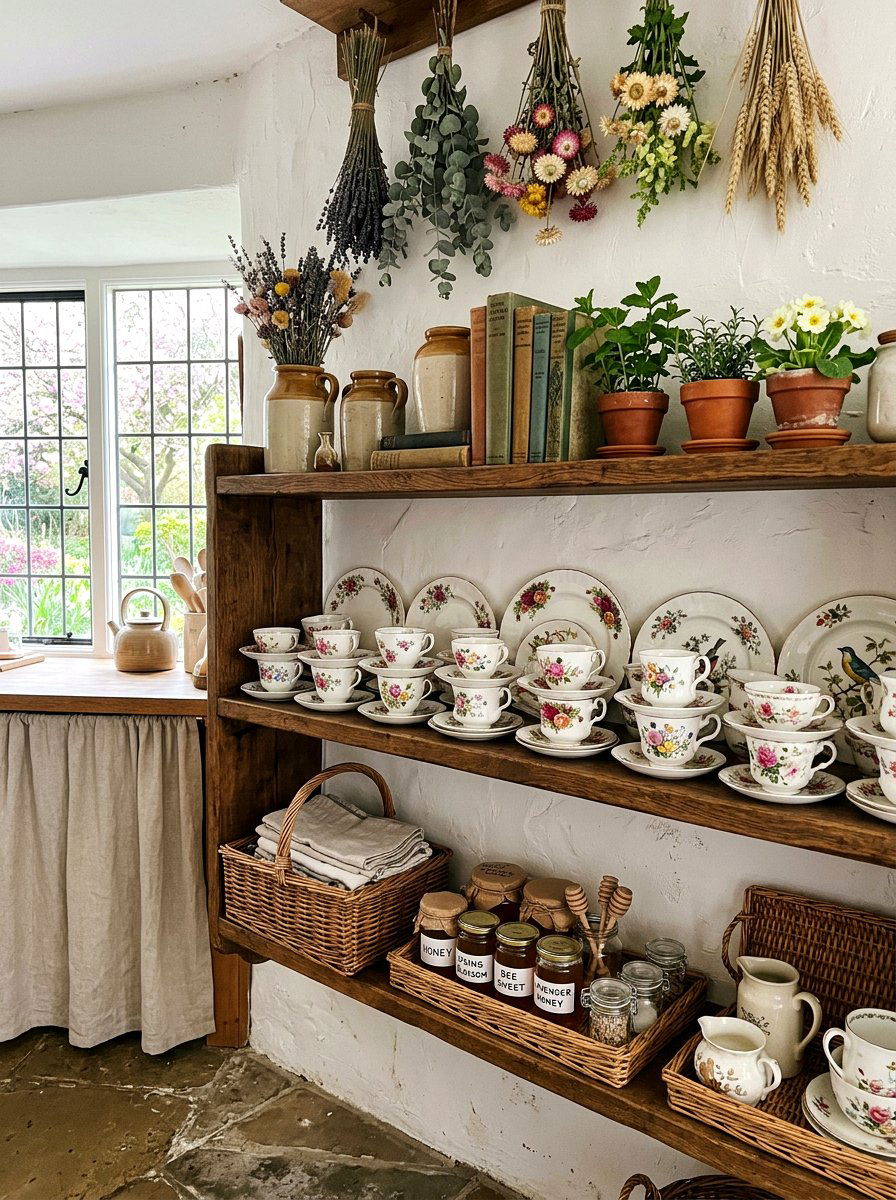 Living room shelf minimalist styling - 25 Spring Open Shelving Decor Ideas