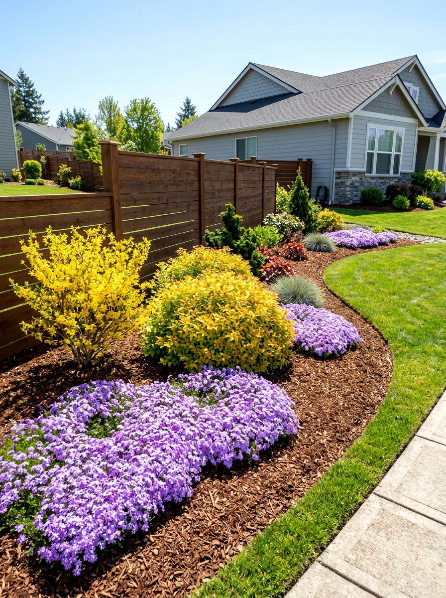 Low Maintenance Garden Bed - 25 Spring Flower Bed Ideas