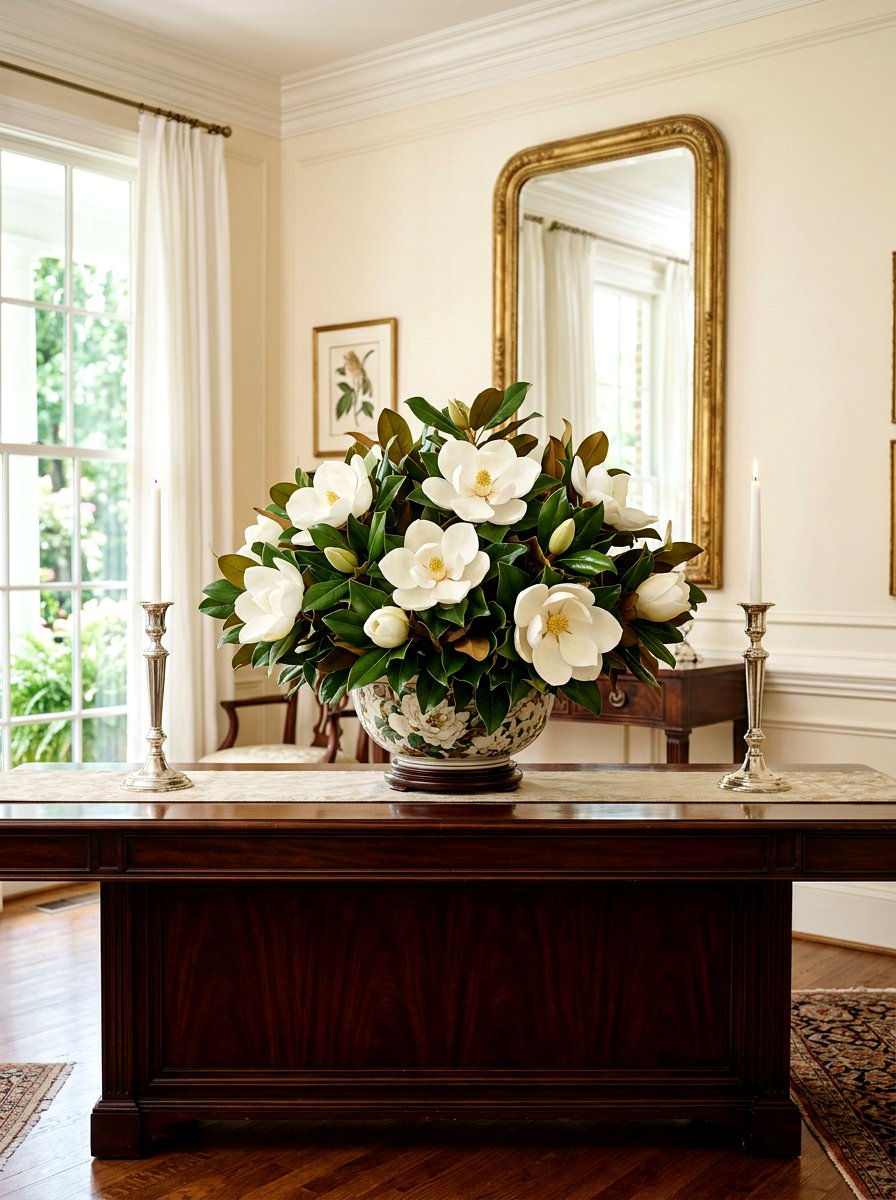 Magnolia Bloom Altar Decor - 25 Spring Altar Flower Ideas