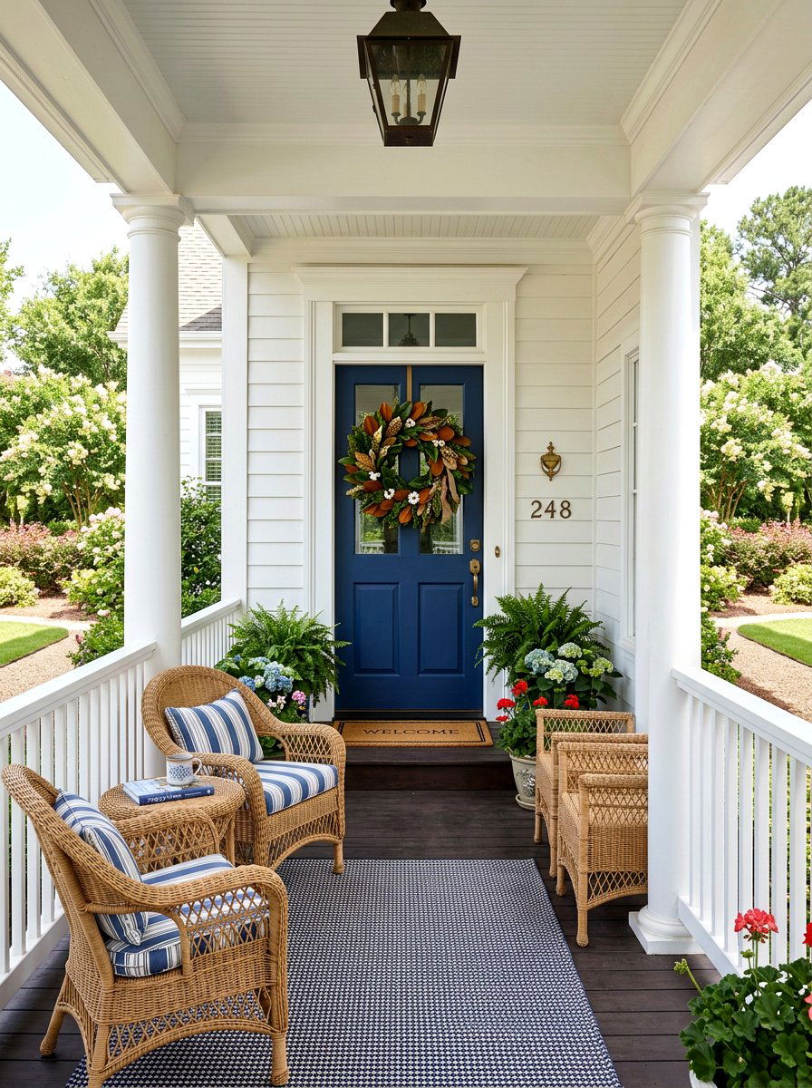 Magnolia Boxwood Wreath - 25 Spring Magnolia Wreath Ideas