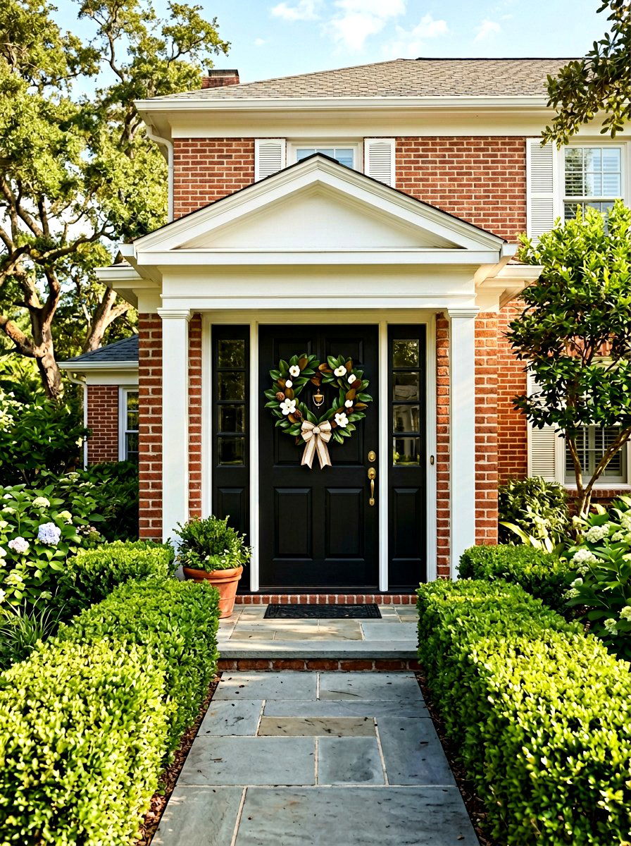 Magnolia Heart Wreath - 25 Spring Heart Wreath Ideas