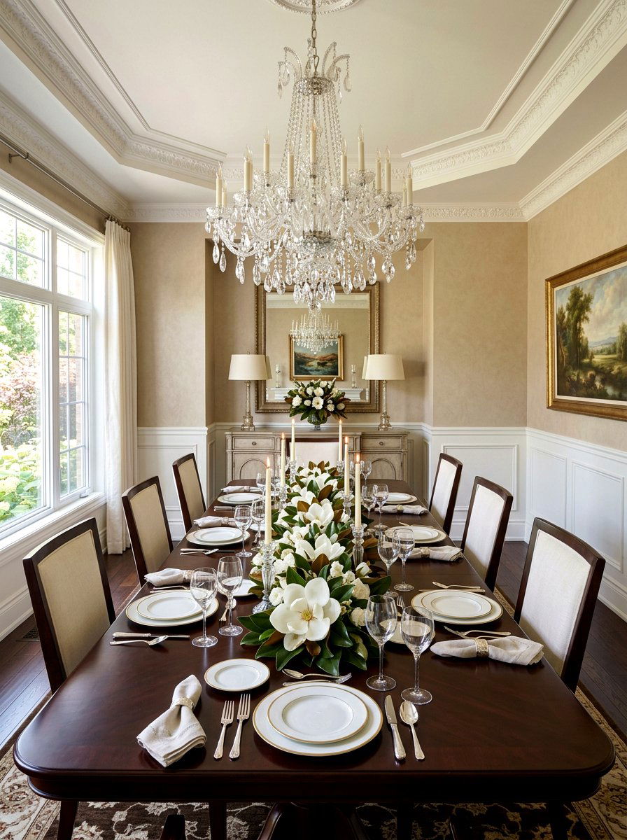 Magnolia bloom garland - 25 Spring Flower Garland Ideas