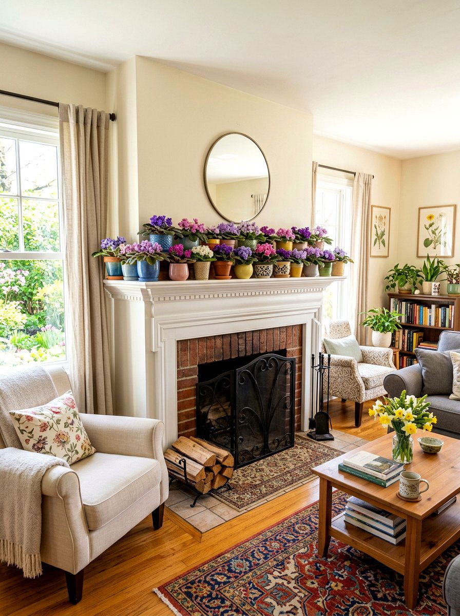 25 Stunning Spring African Violet Display Ideas for Your Home
