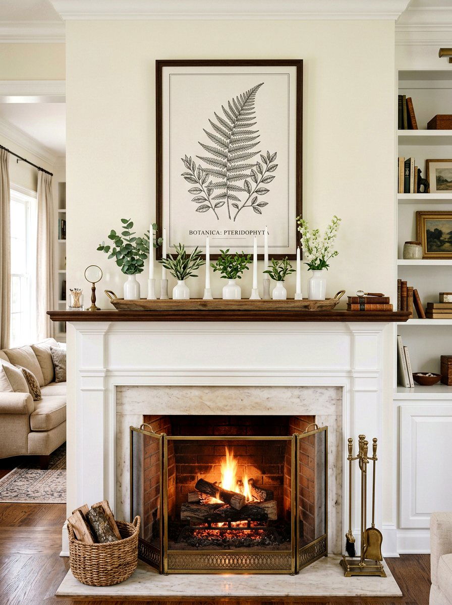 Mantle Spring Tray Decor - 25 Spring Decorative Tray Ideas