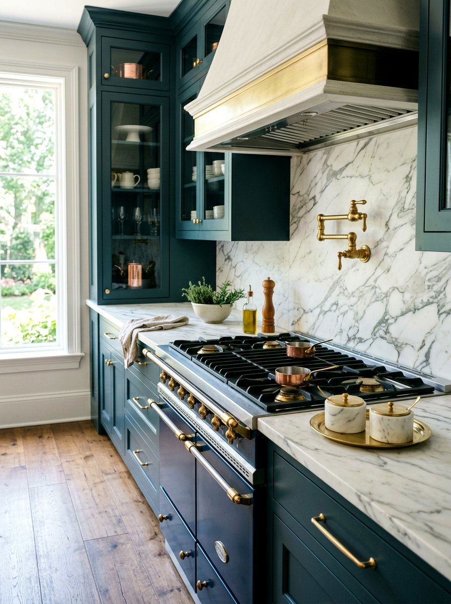 Marble Salt Cellar Set - 25 Spring Stove Decor Ideas