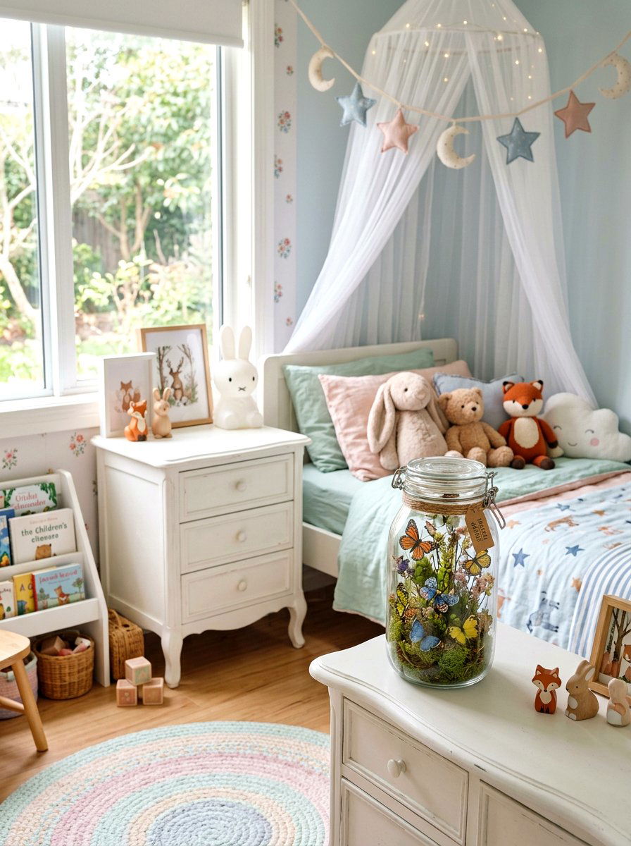 Mason Jar Butterfly Cage - 25 Spring Mason Jar Decor Ideas