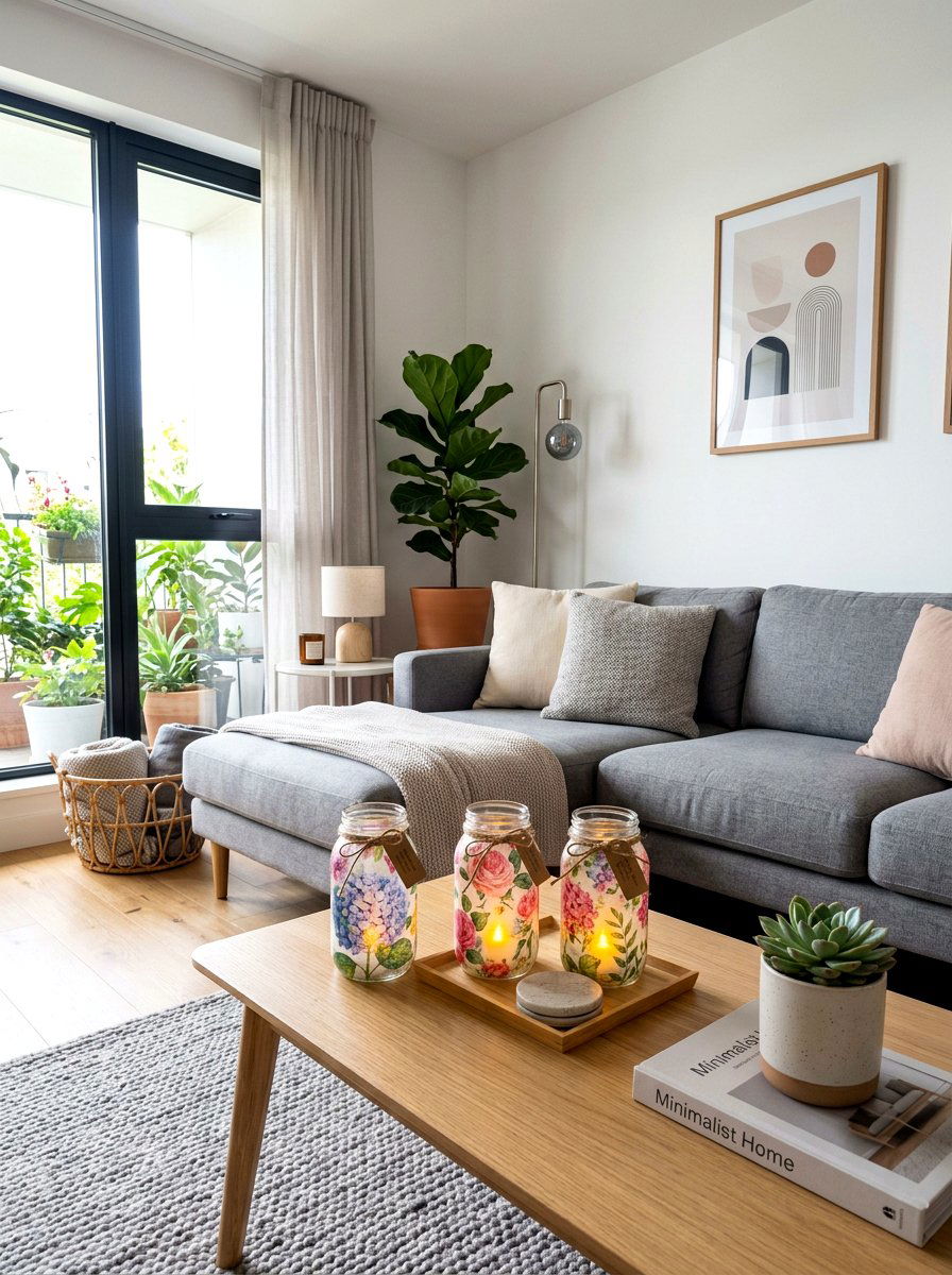 Mason Jar Lantern - 25 Spring Kids Craft Ideas