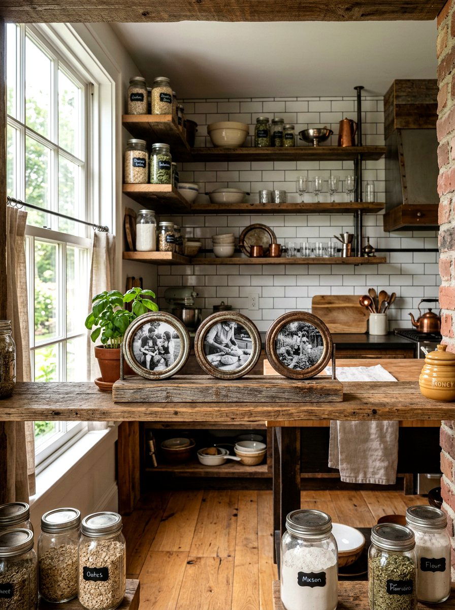 Mason Jar Lid Frame - 25 Spring Picture Frame Craft Ideas