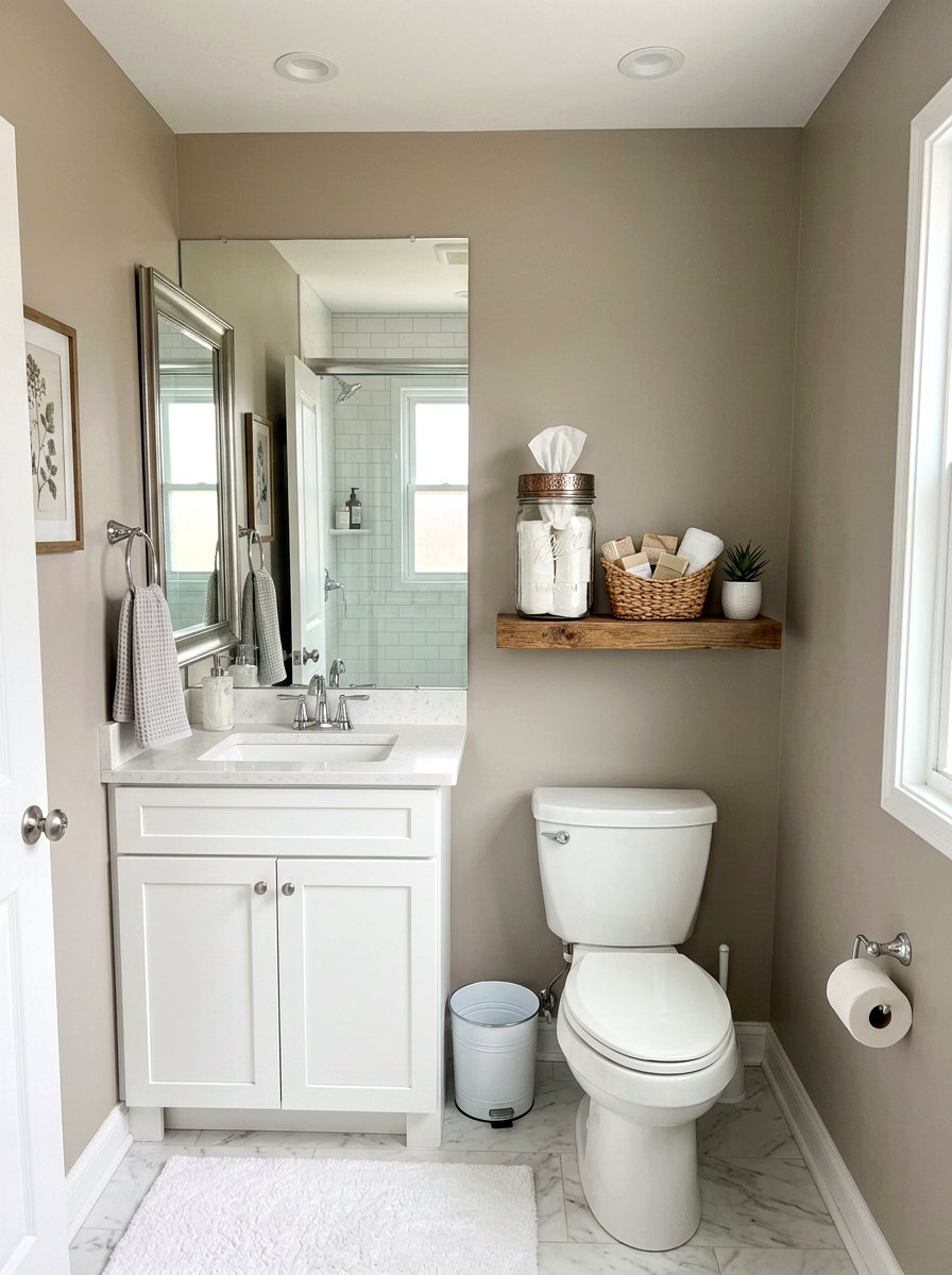 Mason Jar Tissue Holder - 25 Spring Mason Jar Craft Ideas