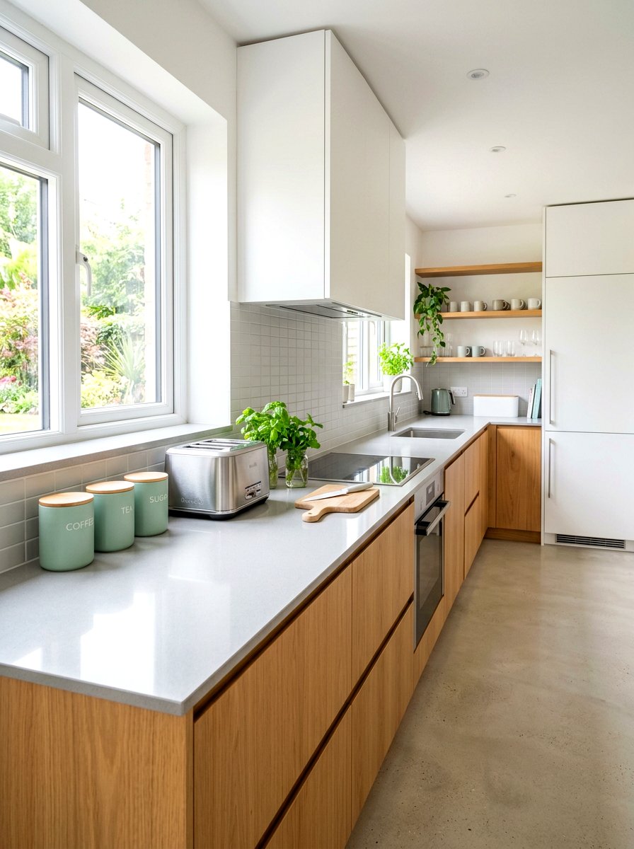 Matte Mint Green Canisters - 25 Spring Kitchen Canisters Ideas