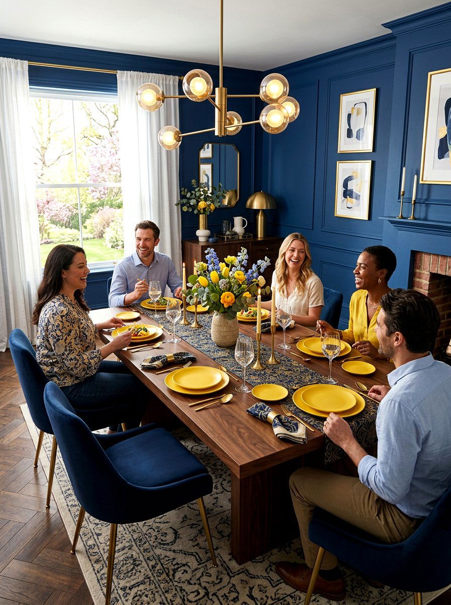 Matte Yellow Plates - 25 Spring Dinnerware Ideas