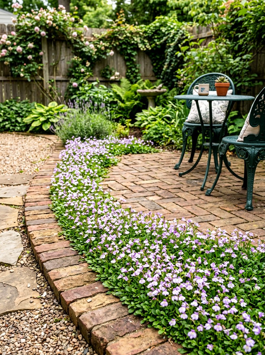 Mazus Reptans - 25 Spring Ground Cover Ideas
