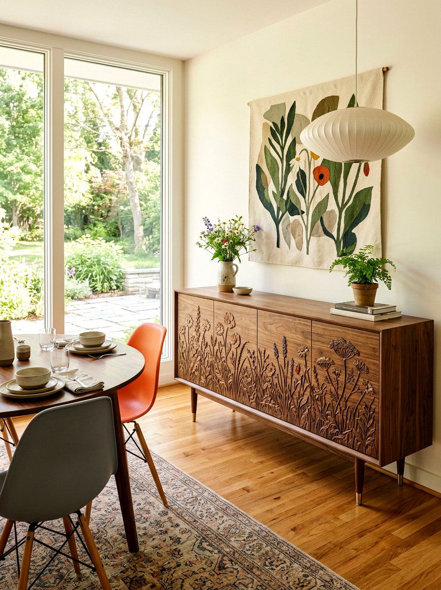 Meadow Credenza - 25 Spring Decoupage Furniture Ideas