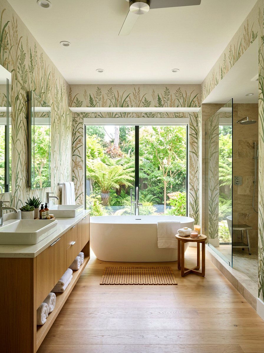 Meadow Grass Wallpaper - 25 Spring Floral Wallpaper Ideas