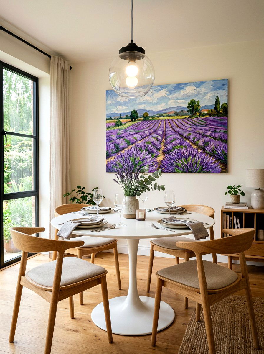 Meadow Oil Painting - 25 Spring Wall Art Ideas